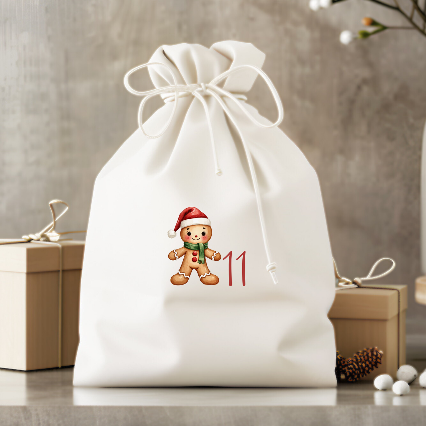 24 Bügelbilder Adventskalender Zahlen Eternity