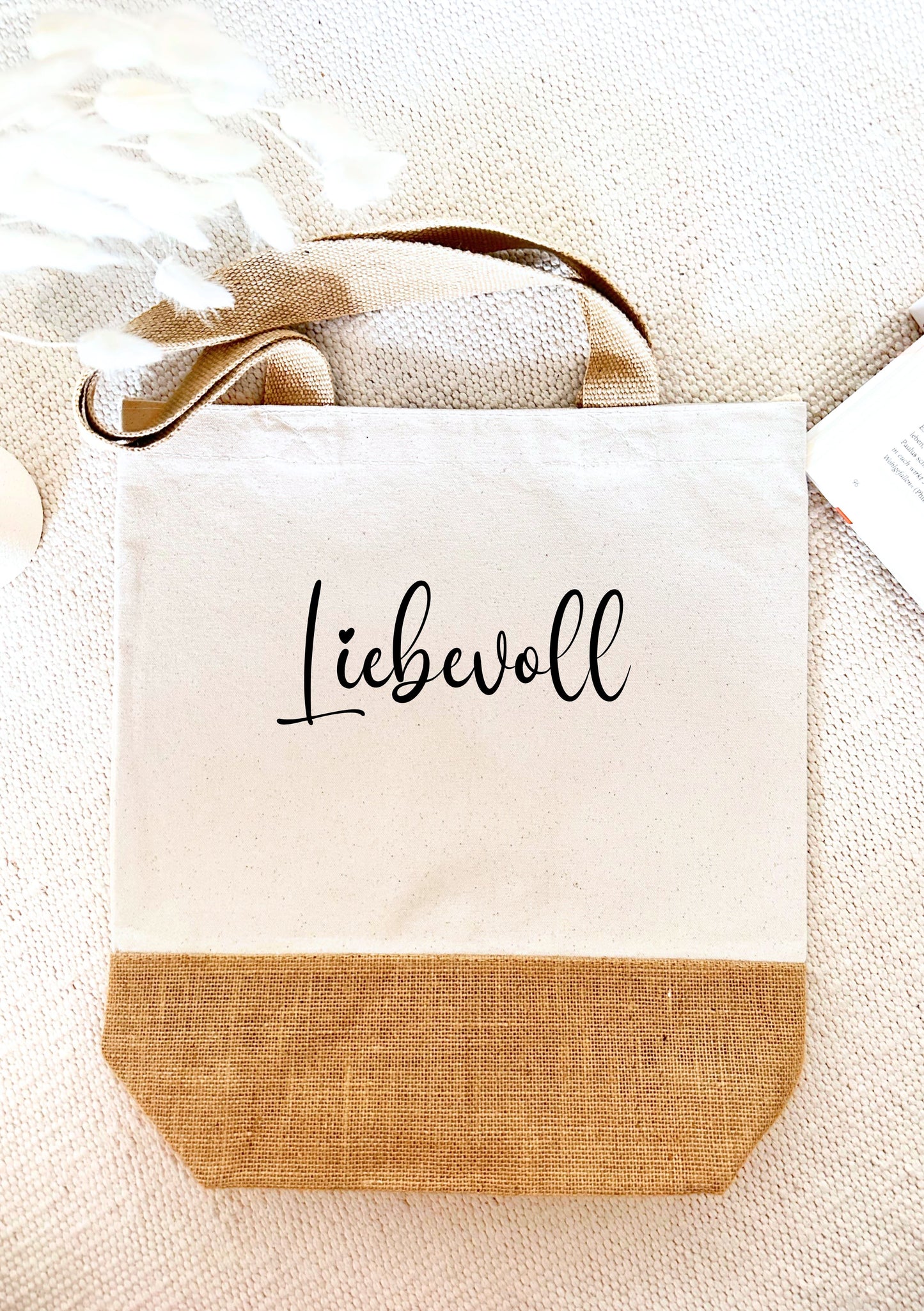 Baumwolltasche Liebevoll - Default Title -Eternity