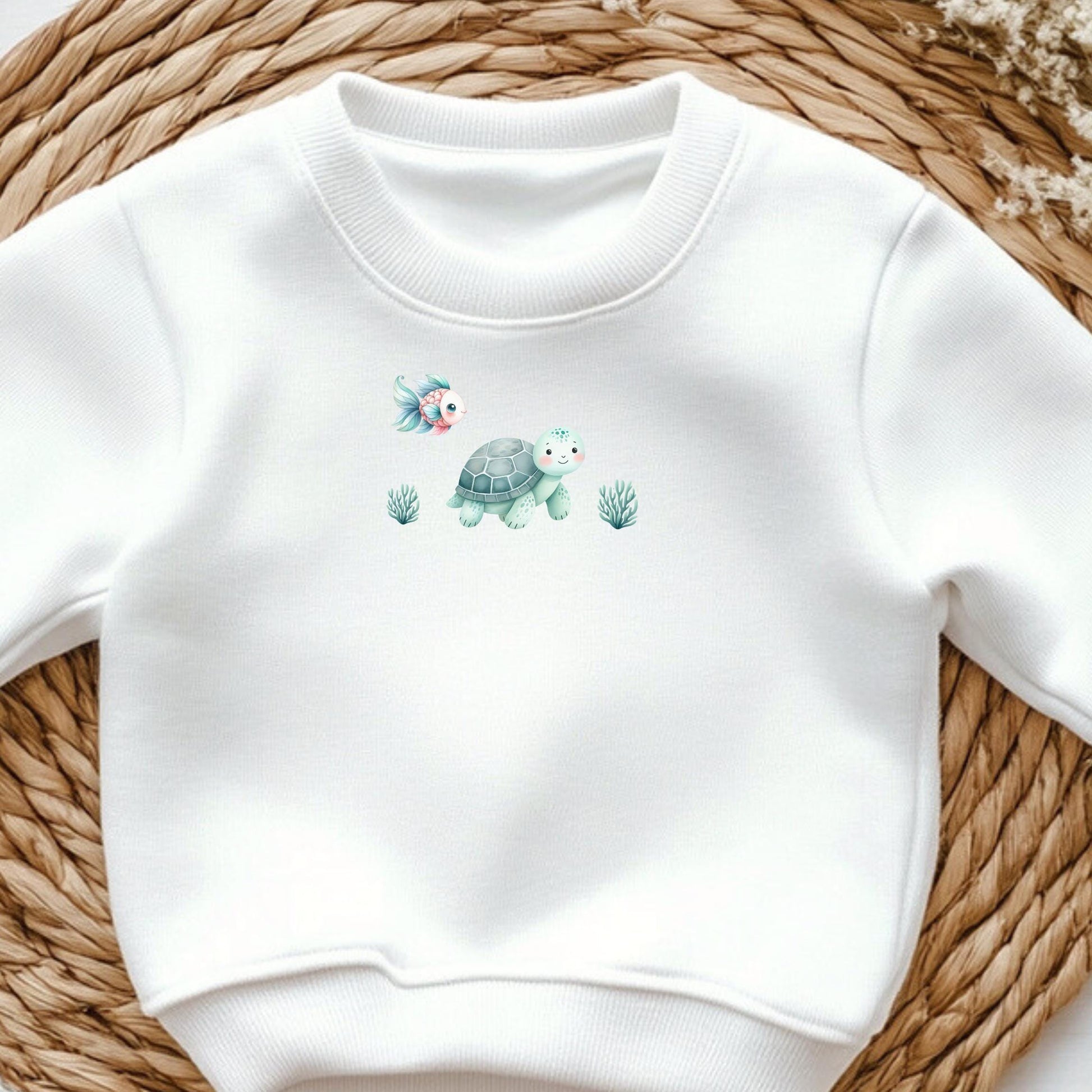 12 Bügelbilder Meerjungfrau & Unterwassertiere – Aufbügeln für Kinderkleidung - Default Title -Eternity 