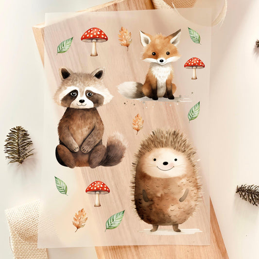 14 Bügelbilder Tiere – Tiermotive zum Aufbügeln für Kinder & DIY - Default Title -Eternity 