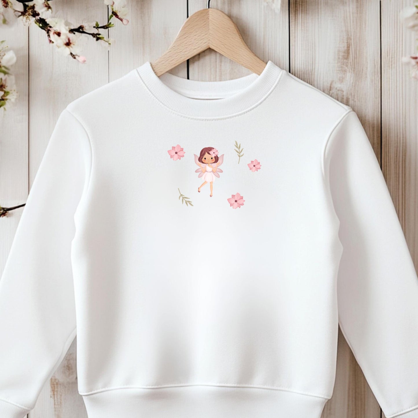 20 Bügelbilder Feen Motive zum Aufbügeln – Rosa Blumen Patches für Kinder & DIY - Default Title -Eternity 