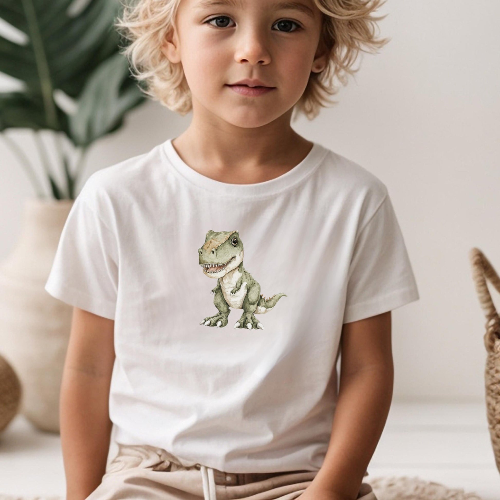 Bügelbild Dinosaurier zum Aufbügeln – Großes Dino-Bügelbild für Kinder - Default Title -Eternity 