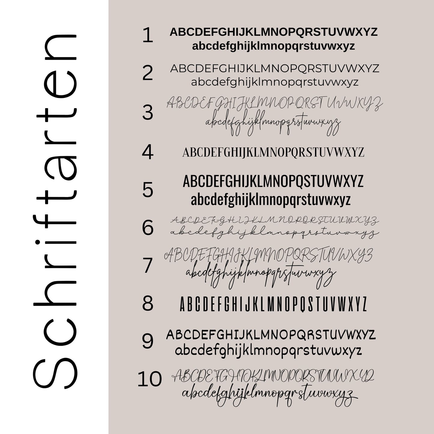Bügelbild Wunschtext - Breite 8cm / Option 1-Breite 8cm / Option 2-Breite 8cm / Option 3-Breite 8cm / Option 4-Breite 8cm / Option 5 -Eternity 