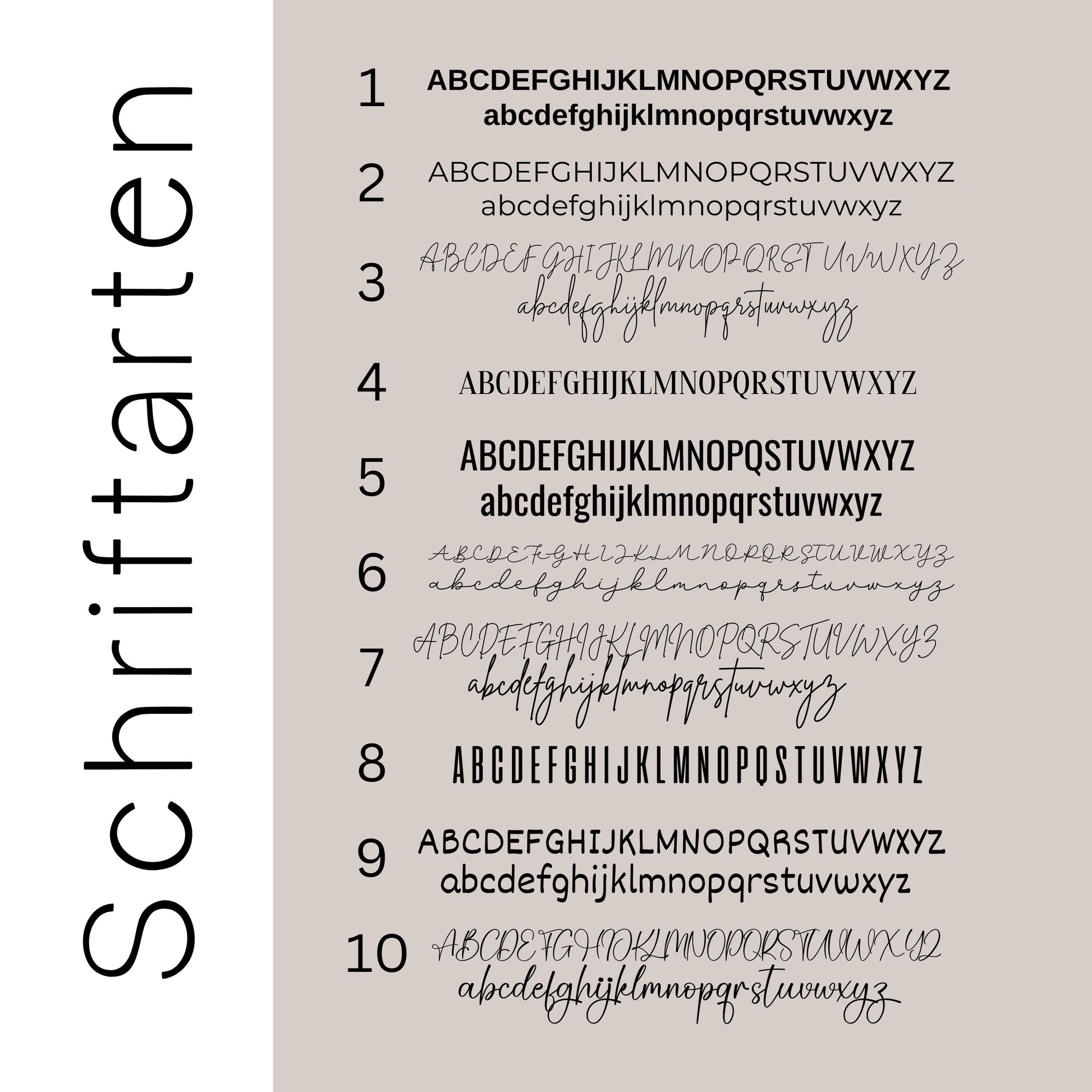 Bügelbild Wunschtext - Breite 8cm / Option 1-Breite 8cm / Option 2-Breite 8cm / Option 3-Breite 8cm / Option 4-Breite 8cm / Option 5 -Eternity 
