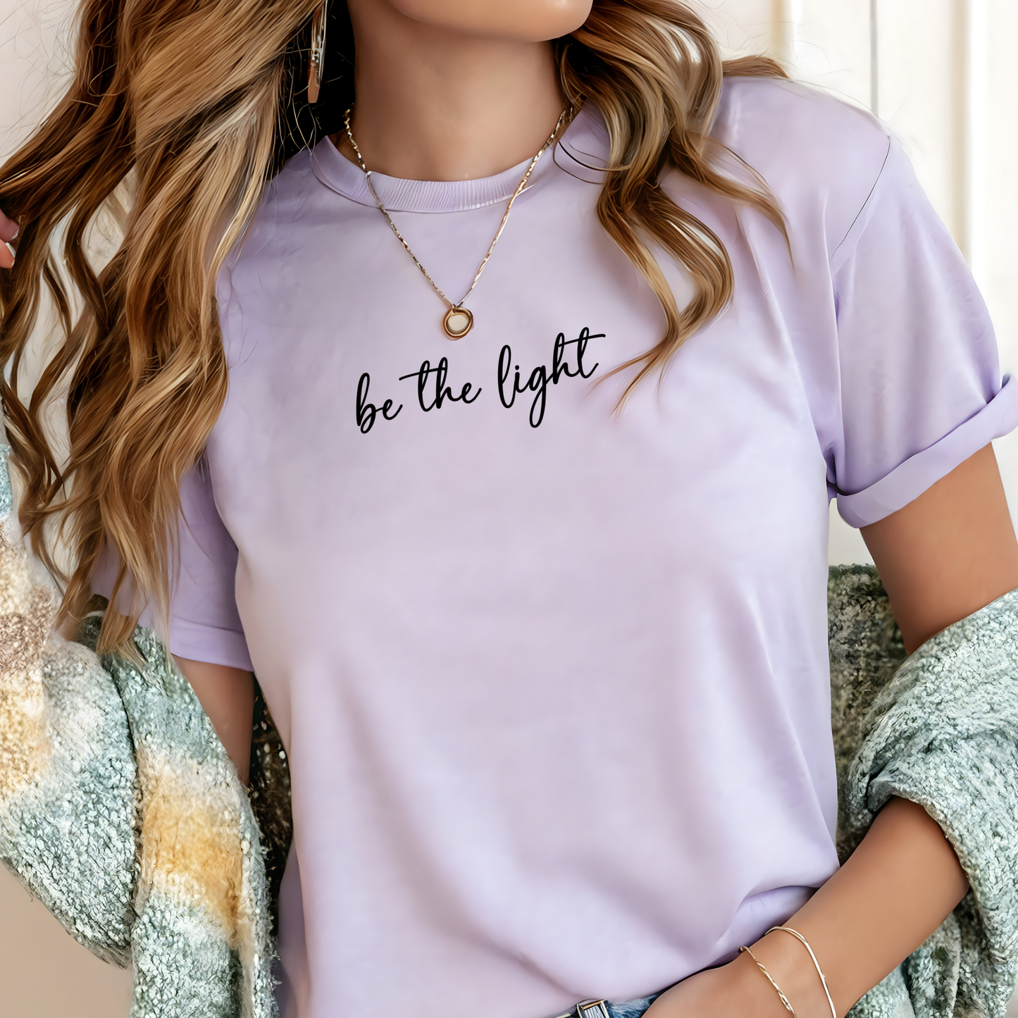 Bügelbilder Christlich be the light, so will i, geliebt - Default Title -Eternity 