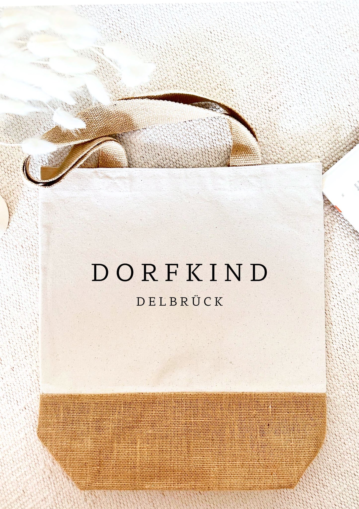 Baumwolltasche Dorfkind & Stadtkind - Stadtkind-Dorfkind -Eternity 