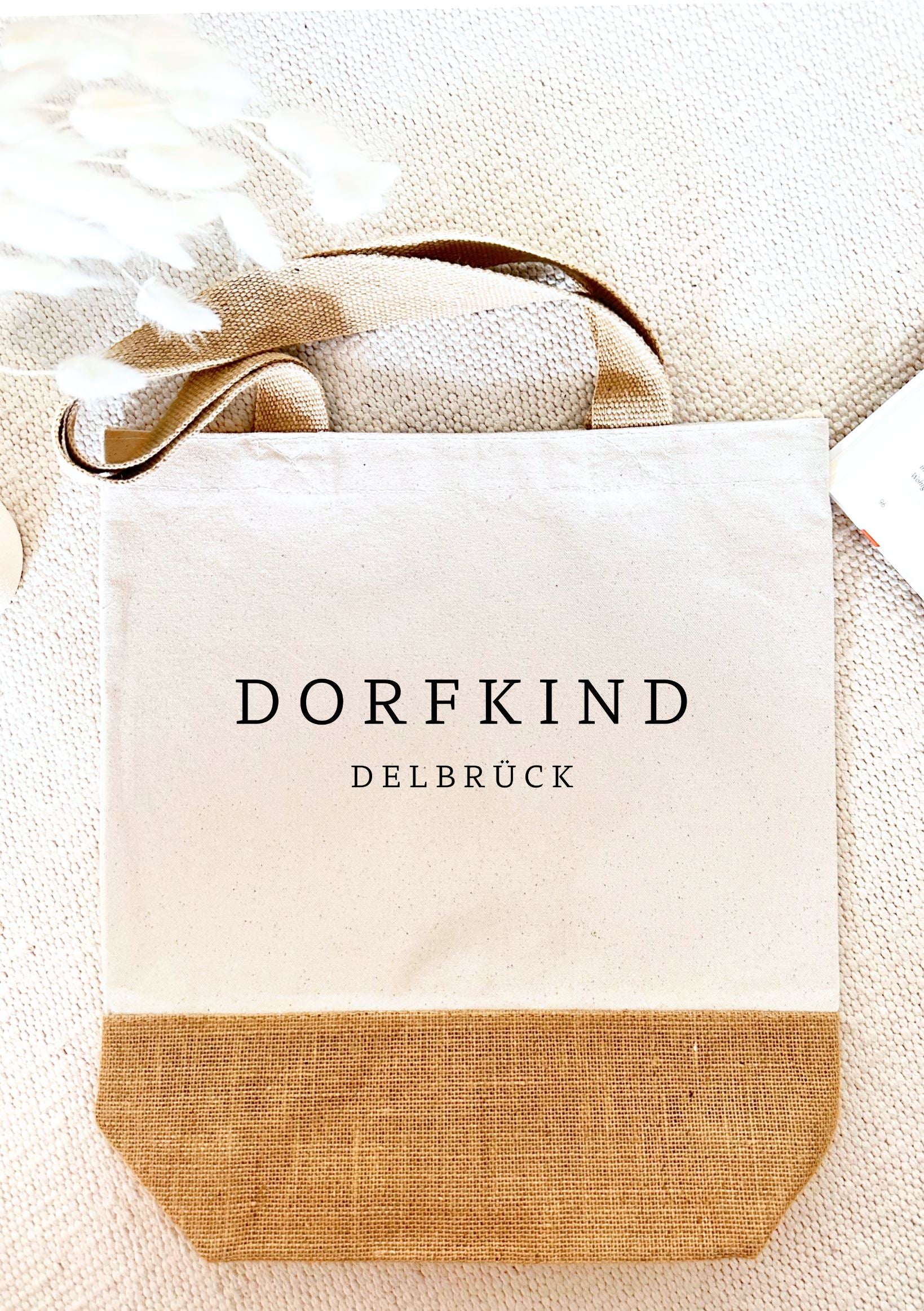 Baumwolltasche Dorfkind & Stadtkind - Stadtkind-Dorfkind -Eternity 