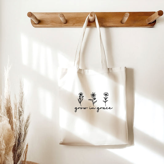 Baumwolltasche Grow in Grace - Default Title -Eternity 