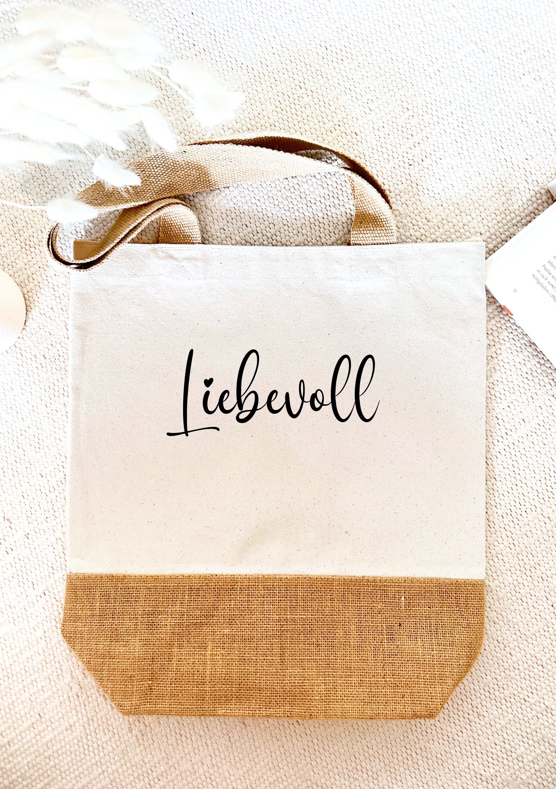 Baumwolltasche Liebevoll - Default Title -Eternity 