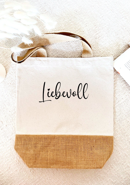 Baumwolltasche Liebevoll - Default Title -Eternity 