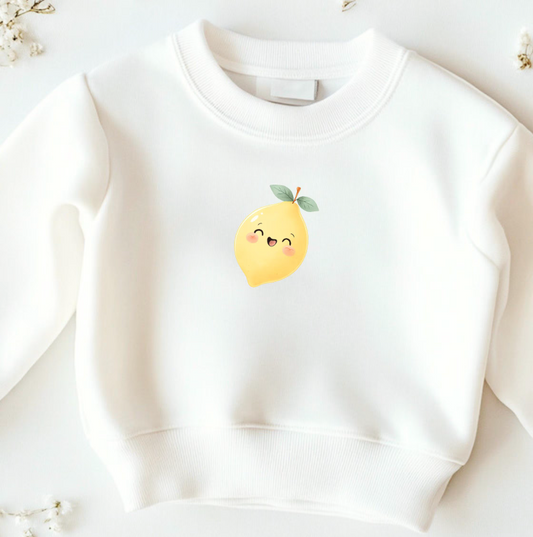 Bügelbild Zitrone Kinder – Cute Lemon Aufbügler Baby & Kleinkind