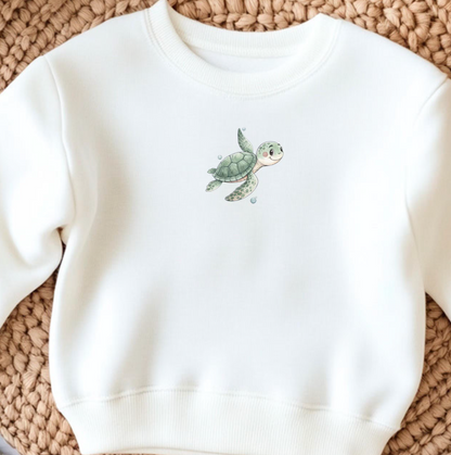 Krokodil Bügelbild Set Kinder – Krokodil, Schildkröte & Aquarell Tiere