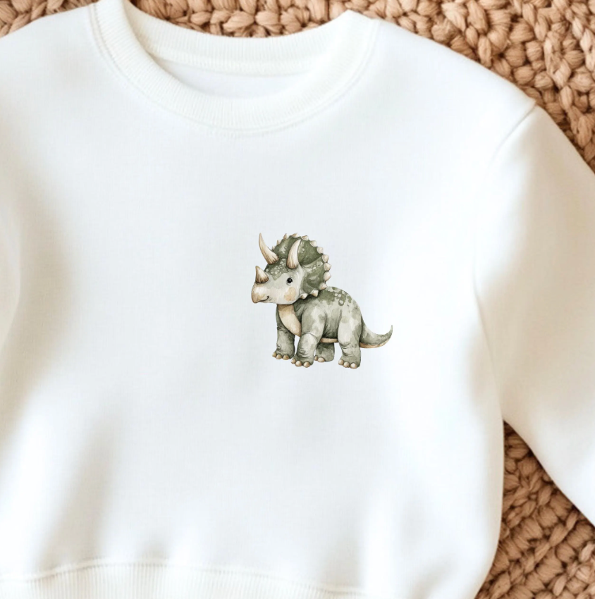 19 Iron-on Dinosaur Transfers – Personalized – Leaves