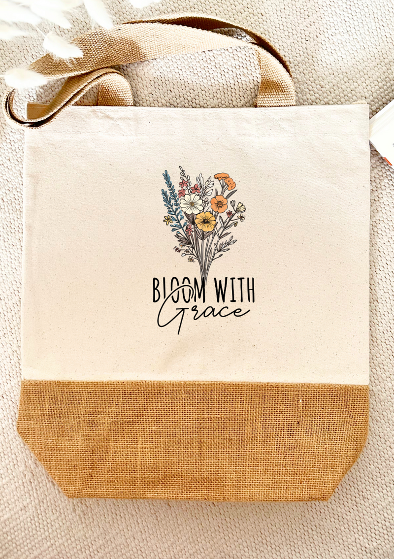 Bügelbild Bloom with Grace Blumenstrauß Bügelbilder Christlich buntes Bügelbild Familie grosses Bügelbild Mini Bügelbilder Geschenk Christlich  Bügelbild