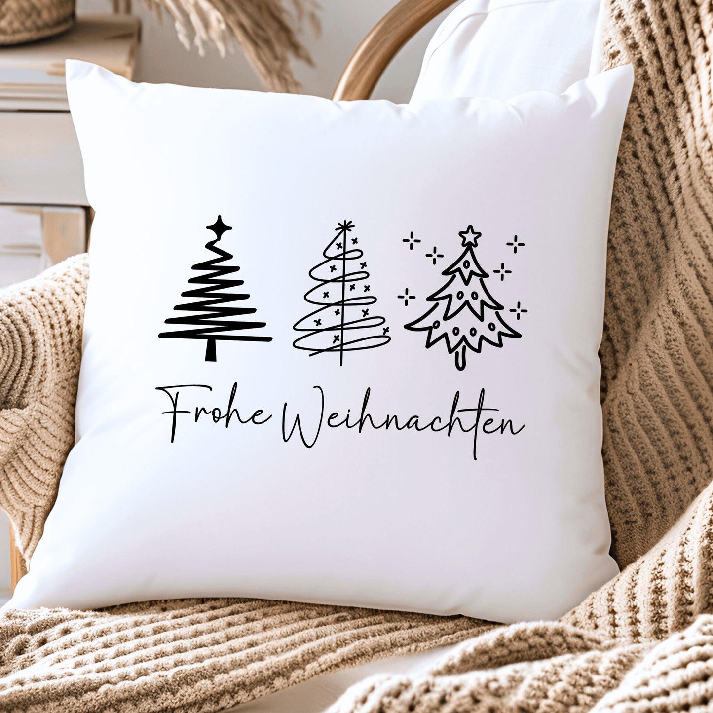 Kissenbezug Frohe Weihnachten - Default Title -Eternity 