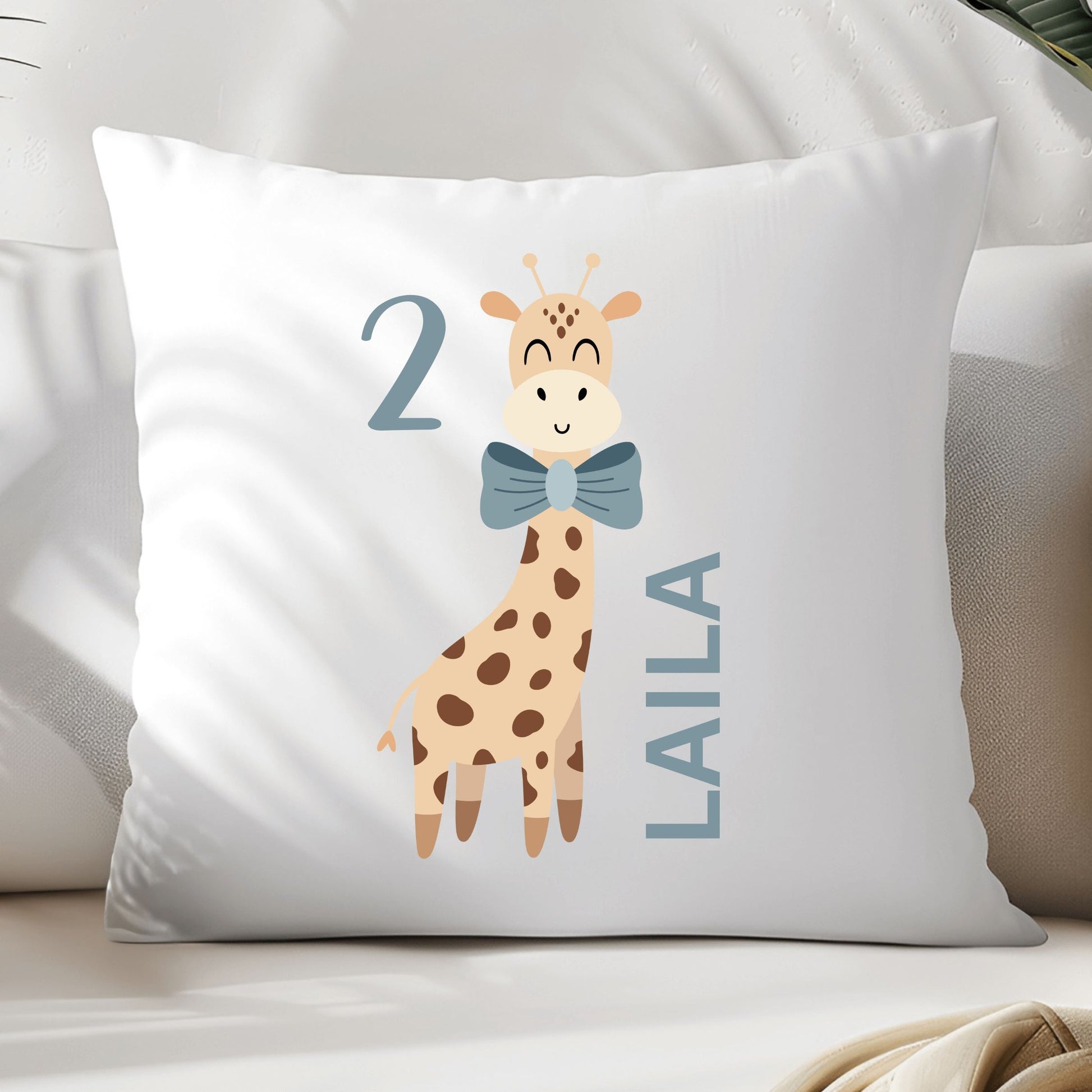 Kissenbezug Giraffe Personalisiert - Default Title -Eternity 