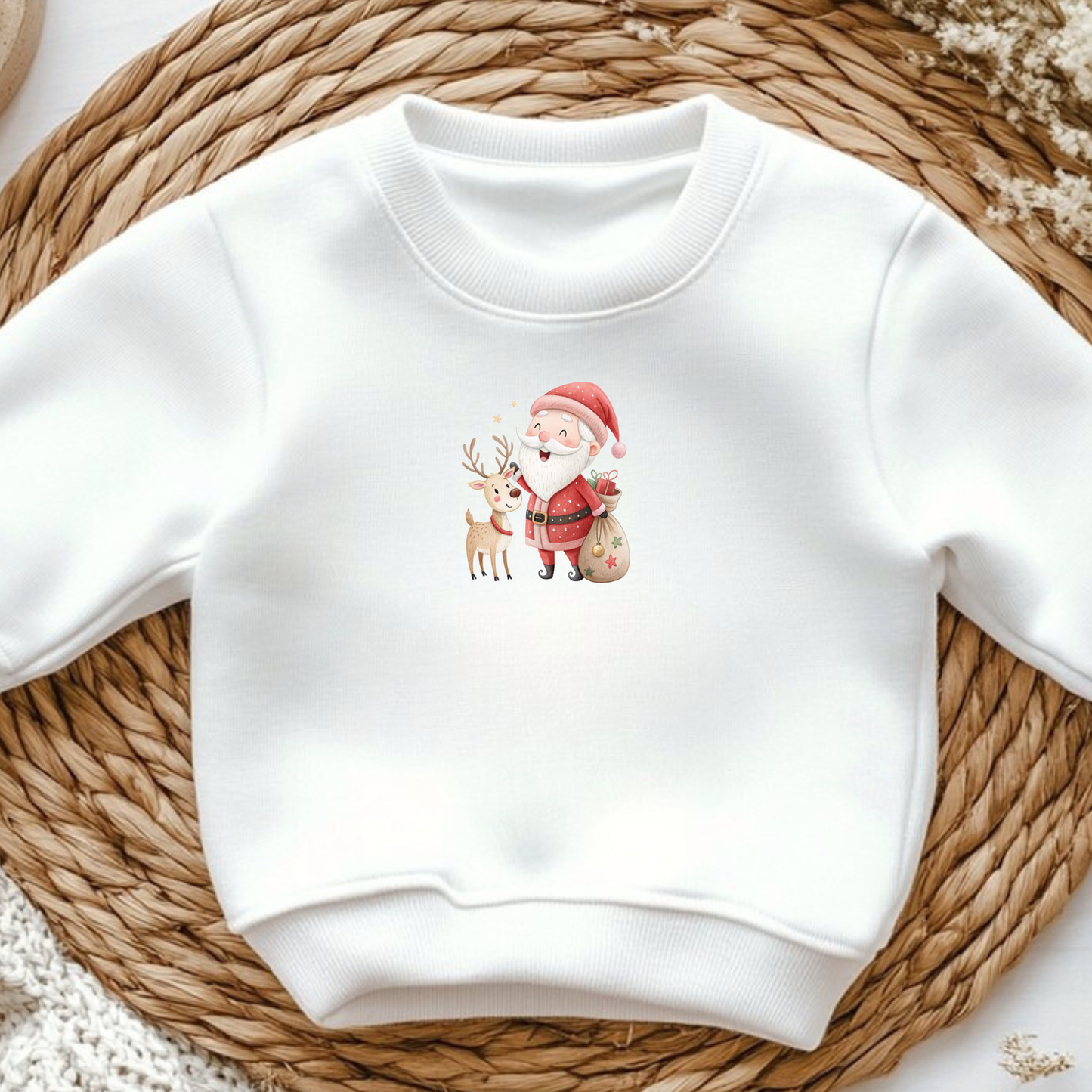 19 Weihnachtsbügelbilder – Weihnachtsmann, Rentier, Sterne & Bär