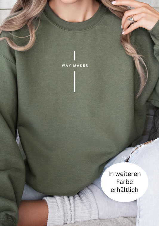 Sweatshirt "Waymaker"