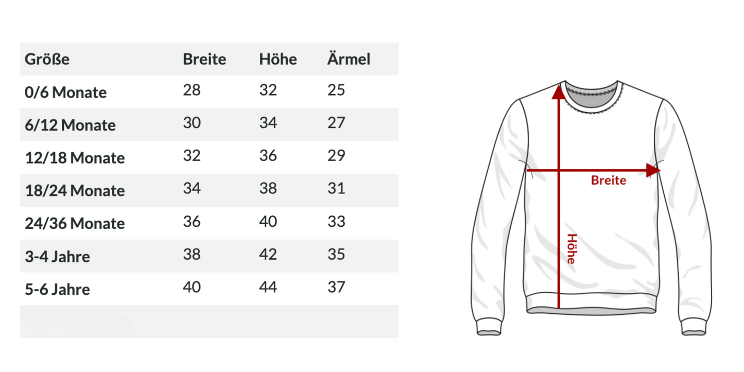 Sweatshirt "Regenbogen"