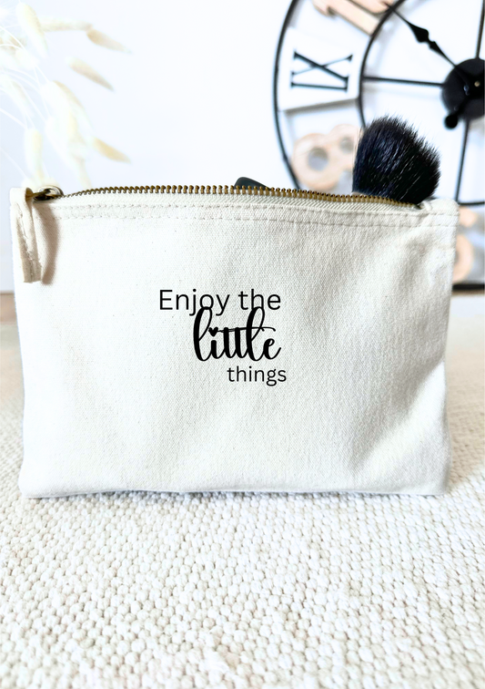 Eternity enjoy the little things geschenk idee kultur tasche