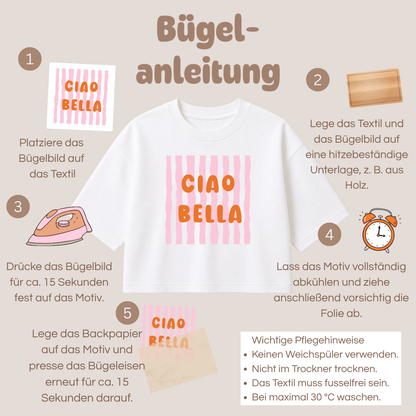 Bügelbild Anleitung – Textiltransfer in 5 Schritten auf T-Shirts aufbügeln mit Pflegehinweisen