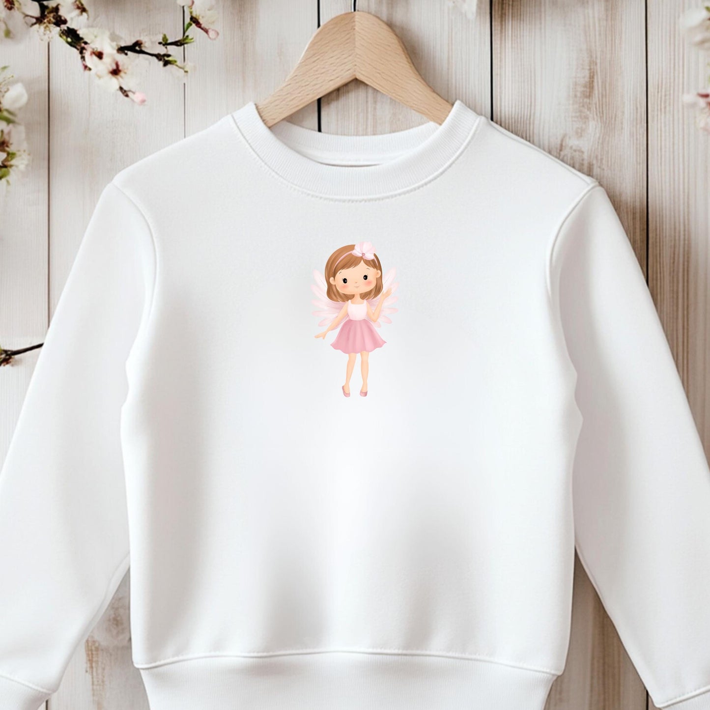 Bügelbild Fee Elfe Rosa Pastell Klein Mädchen Kinder
