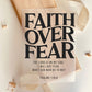 Bügelbild Faith over Fear Eternity