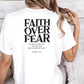 Bügelbild Faith over Fear Eternity